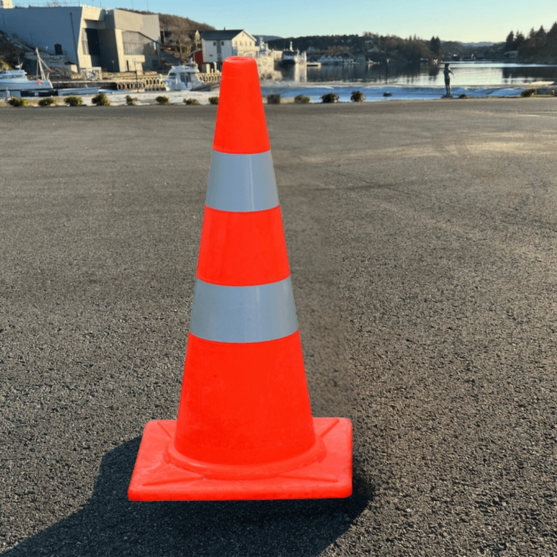 Trafikkjegle 70cm - 10 pakning
