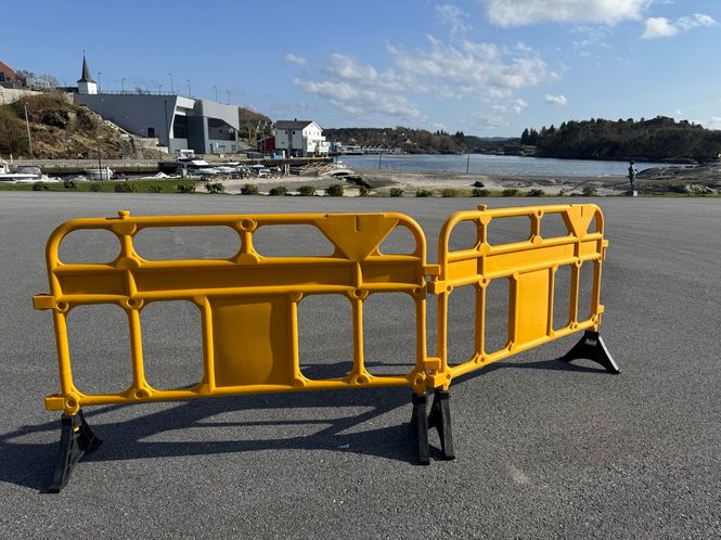 Hovedbilde Avsperringsgjerde i plast - 2 pakning